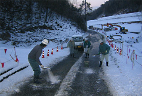 道路維持作業